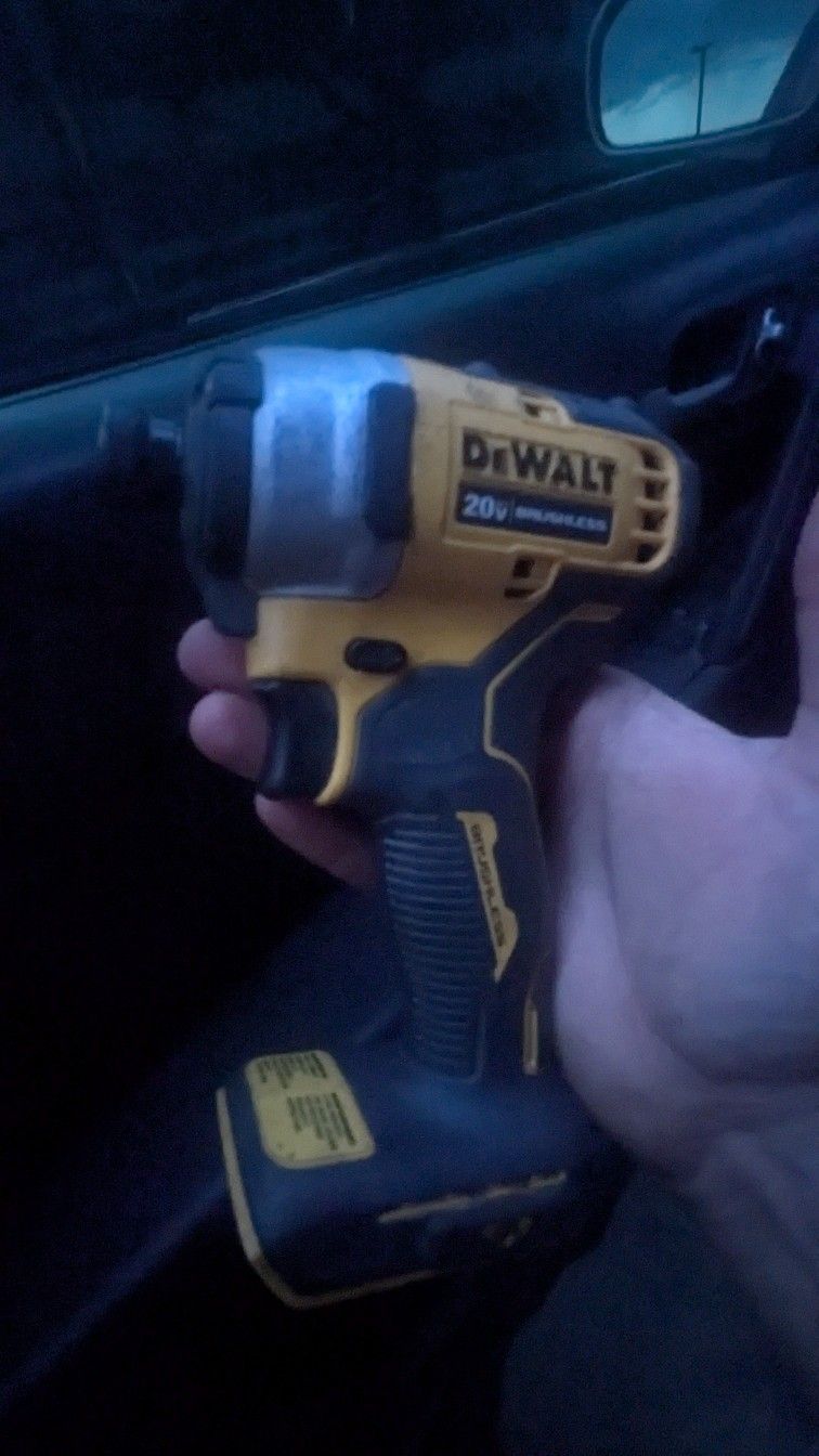 Dewalt 20 Volt Brushless Impact