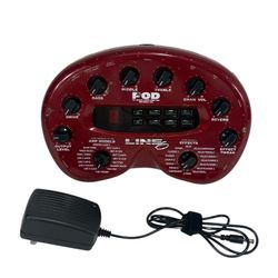 LINE6 POD 2.0 ~ Guitar Multi-Effects Amplifier Simulator With Power Supply
