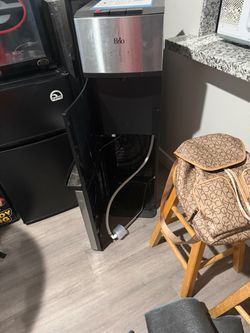 Water dispenser, hot and cold