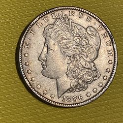 1886 Morgan Silver Dollar 