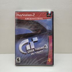 Gran Turismo 3 A-spec Greatest Hits PlayStation 2 PS2 Brand New! Sealed!