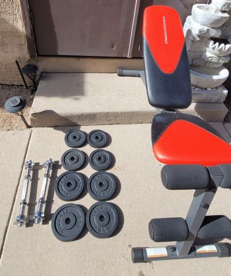 Weights With Bench 