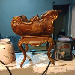 Vintage Santa Sled 