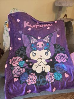 Kuromi blanket