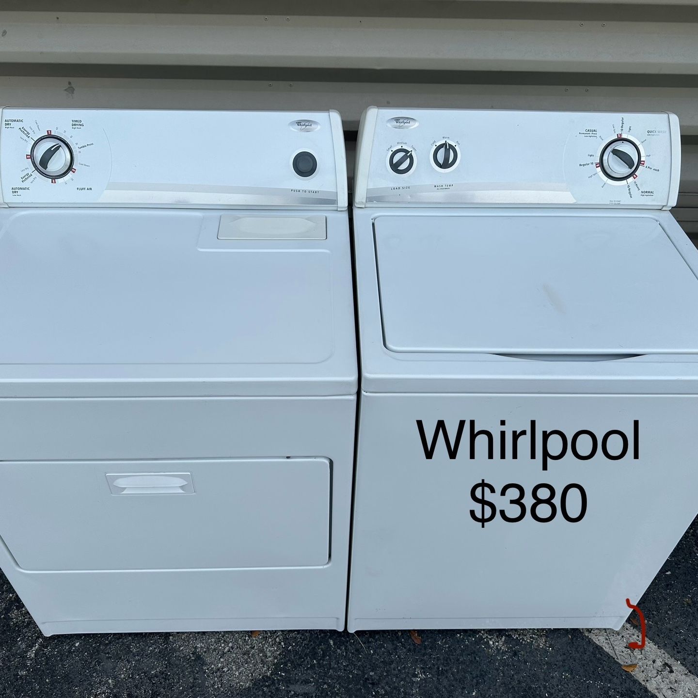 Whirlpool Washer Dryer 