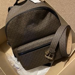 Brand New Mk Belt And Bag 
