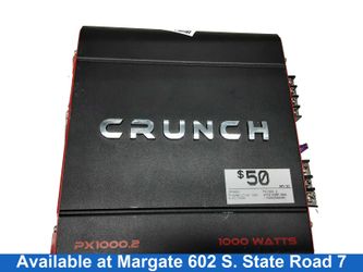 Crunch Px1000.2 Black Generic Preamplifier