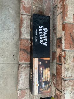 Party seesaw party game