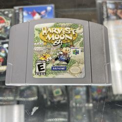 Harvest Moon N64 $80 Gamehogs 11am-7pm
