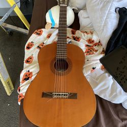 Continental 1970s Vintage Nylon String Guitar