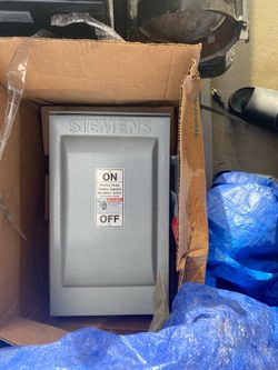 HD 60 Amp 600volt 3 Pole Safety Switch