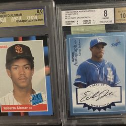 🔥🔥🔥Lot Of (2) Graded Baseball Cards🔥🔥🔥