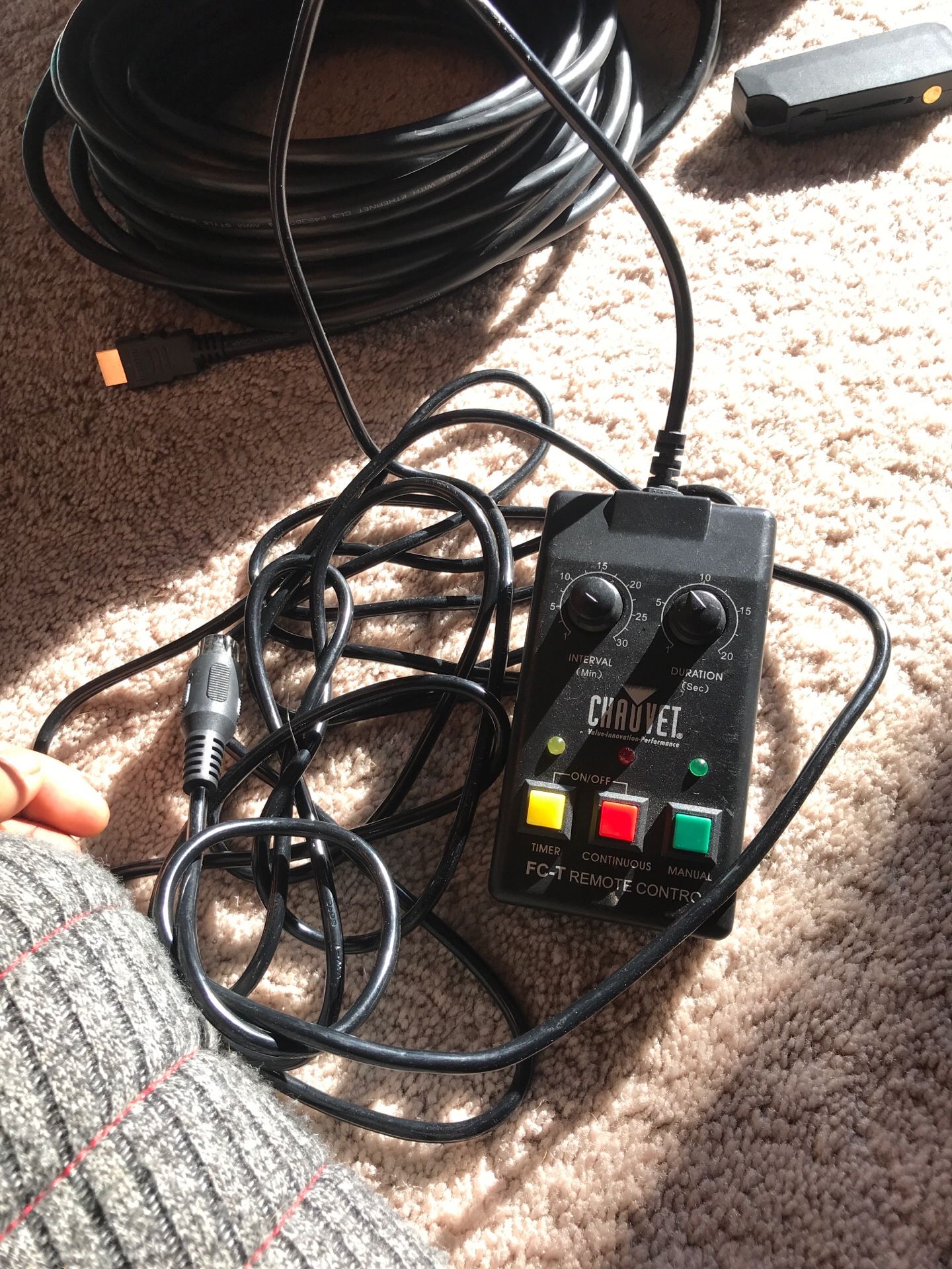 Chauvet DJ FC-T remote