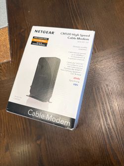 Net gear CM500 High Speed Cable modem DOCSIS 3.0