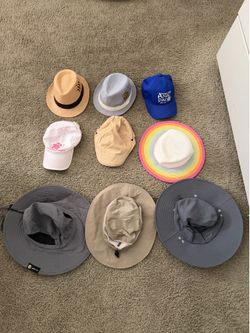 Various hats and caps for Men and Women
