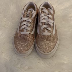 Pink Glitter Vans 