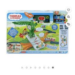 Thomas and Friends Talking Cranky Train Set/ Tren Automatico
