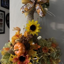 Scarecrow, Hat, Hanging Decor