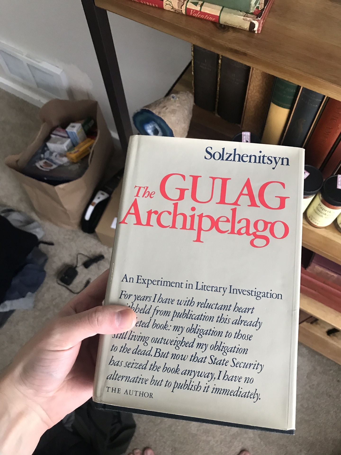 Gulag archipelago first edition