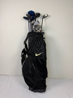 ⁠ Nike Xtreme Stand Bag⁠ /Mens Golf Clubs Set RH Dunlop TaylorMade Tiger Shark