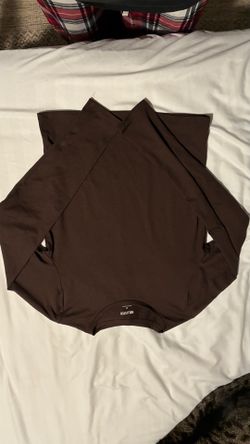 Hollister Brown Long Sleeve Shirt