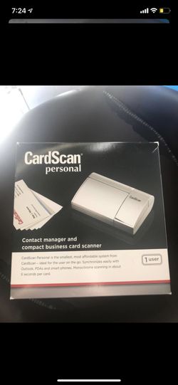 Card scanner $15