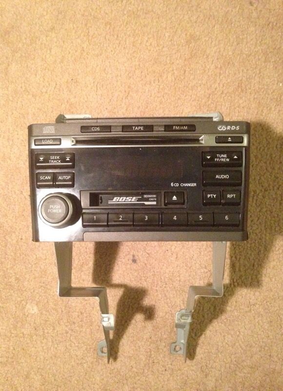 02-03 Nissan Maxima Bose Stereo