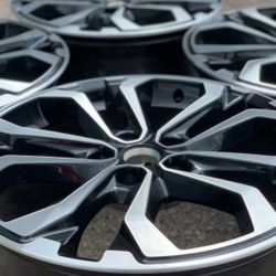 19” OEM CHEVY EQUINOX MALIBU IMPALA FACTORY GMC TERRAIN WHEELS RIMS SET NEW