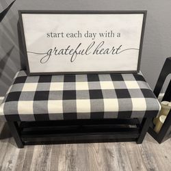 Start Each Day With A Grateful Heart Sign