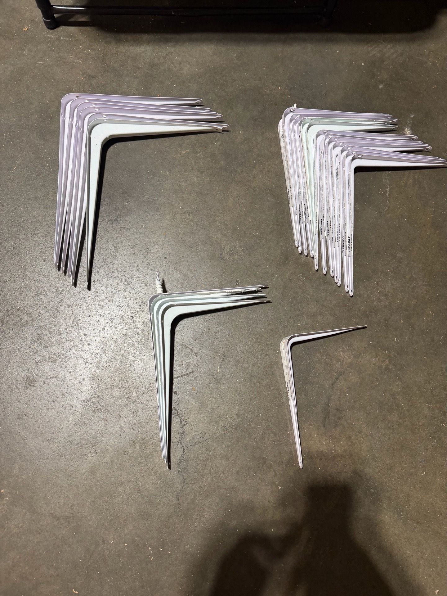 Metal Shelving Brackets for Garage Shelves