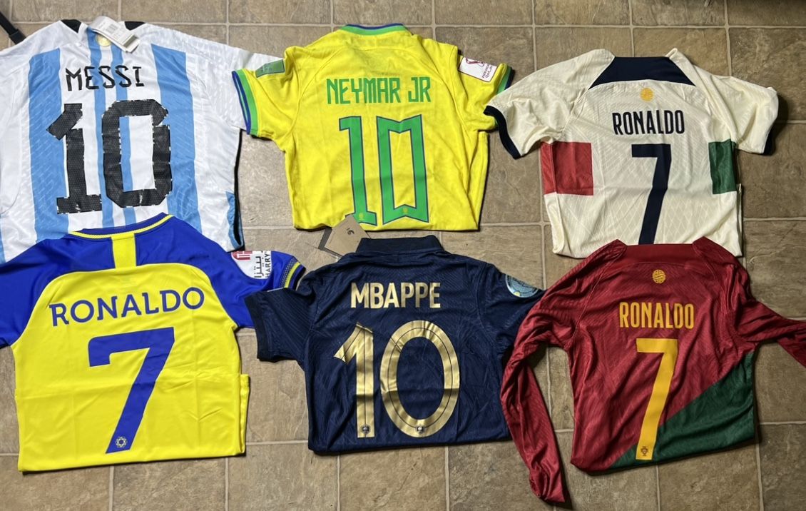 Soccer Jerseys Mbappe Ronaldo camisas de futbol Ronaldo Mexico Japan Portugal Messi playera Neymar JR Mbappé Francia Argentina Brazil Al Nassr Saudi A
