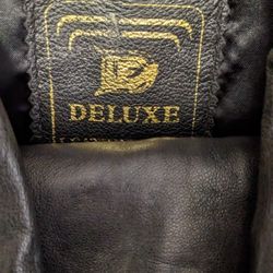 Deluxe Genuine Leather Jacket & Pants Vintage Style 