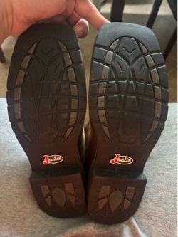 Justin steel toe work/outdoor boots