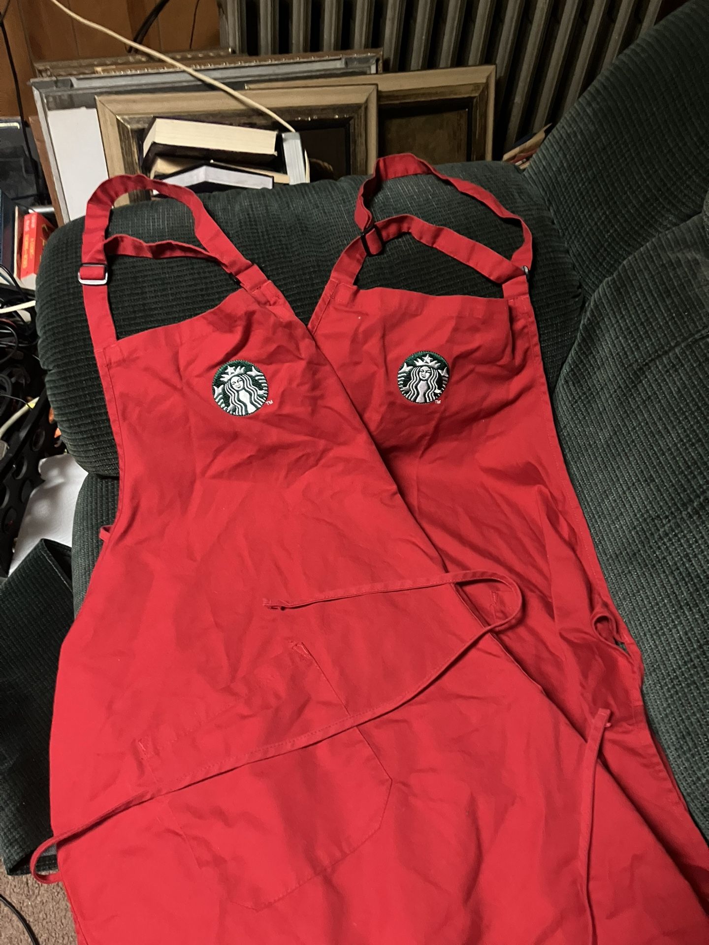 Starbucks Aprons Almost New New No Stains