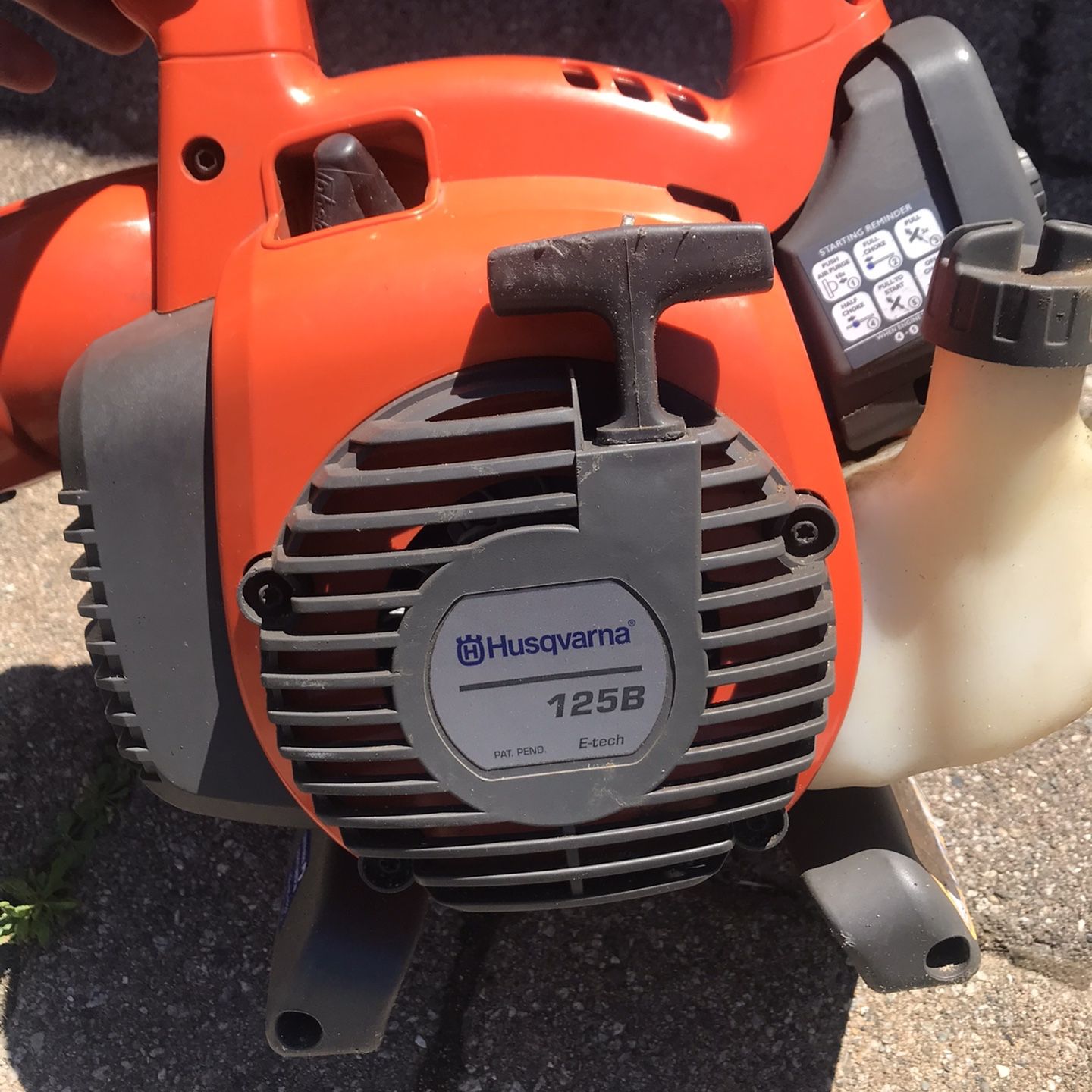 ハスクバーナー 125B エンジンブロワ