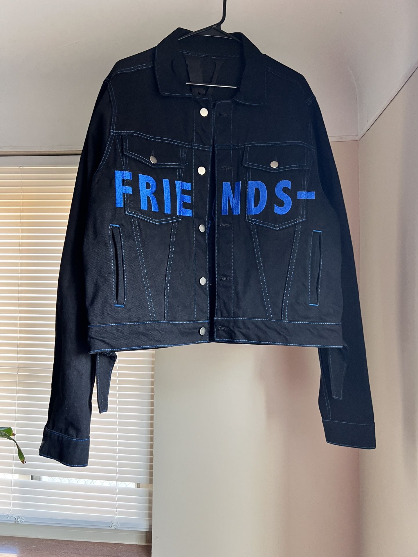 Blue Vlone Friends- Denim Jacket
