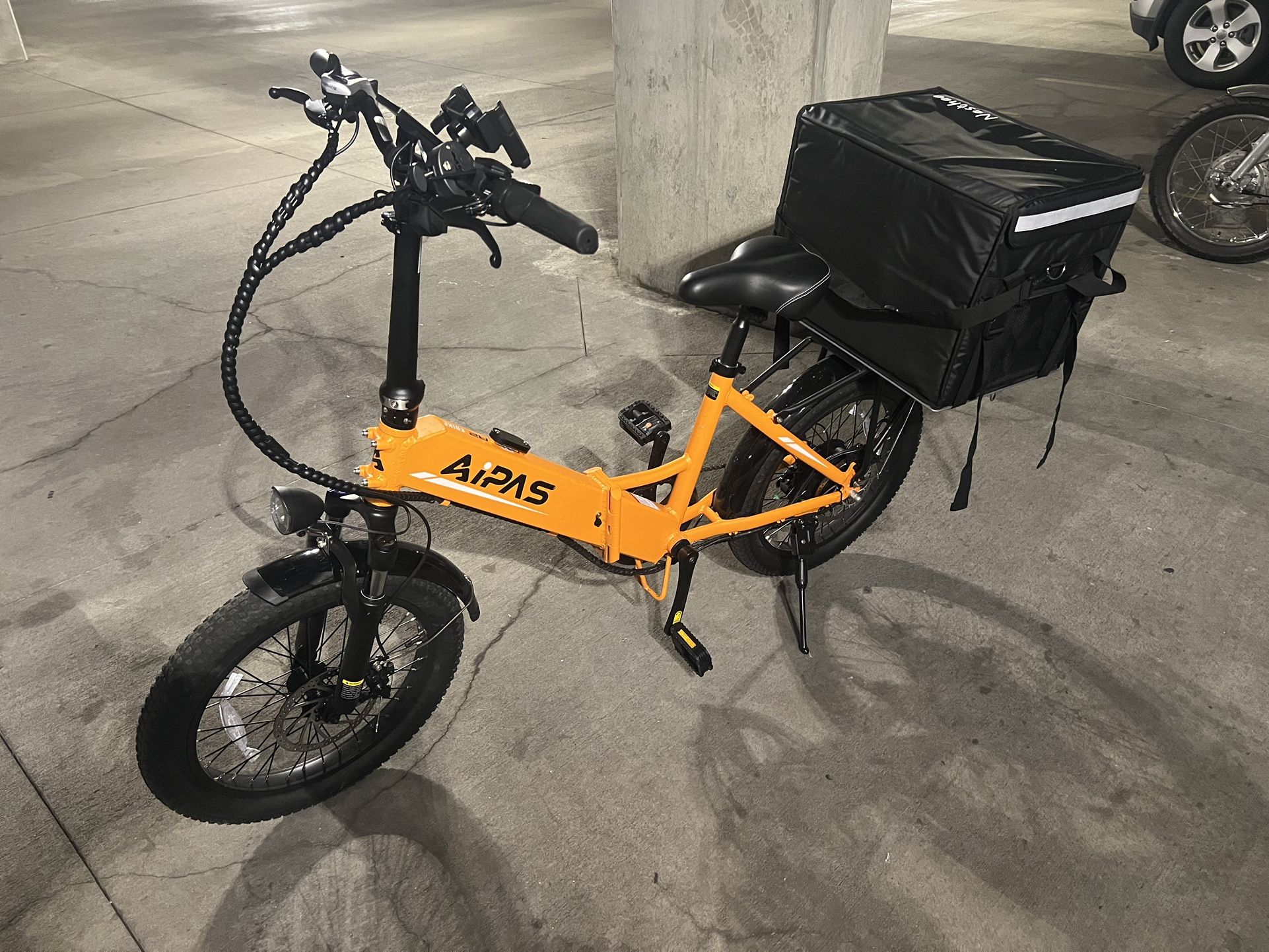 Aipas A-2 Elite E-Bike set up for delivery