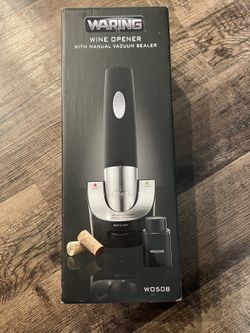 Wine Opener And Vacuum Sealer