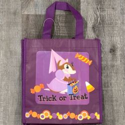 New Purple Princess Squirrel “Trick or Treat” Reusable Halloween Tote Bag