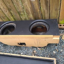 Sub Box And Amp Rack 