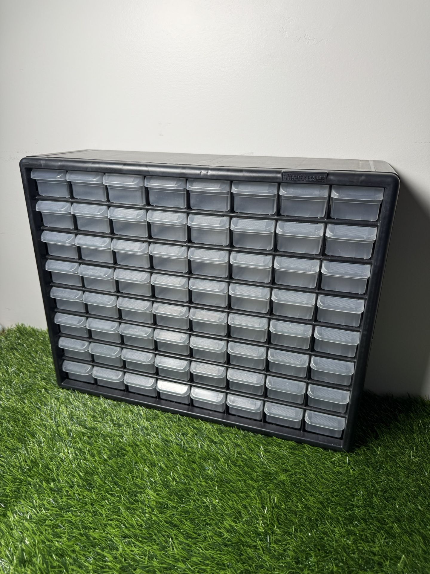 Akro-Mils 64-Drawer Plastic Drawer Storage Cabinet