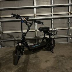 Electric Scooter W/seat 30 Miles Per Charge 