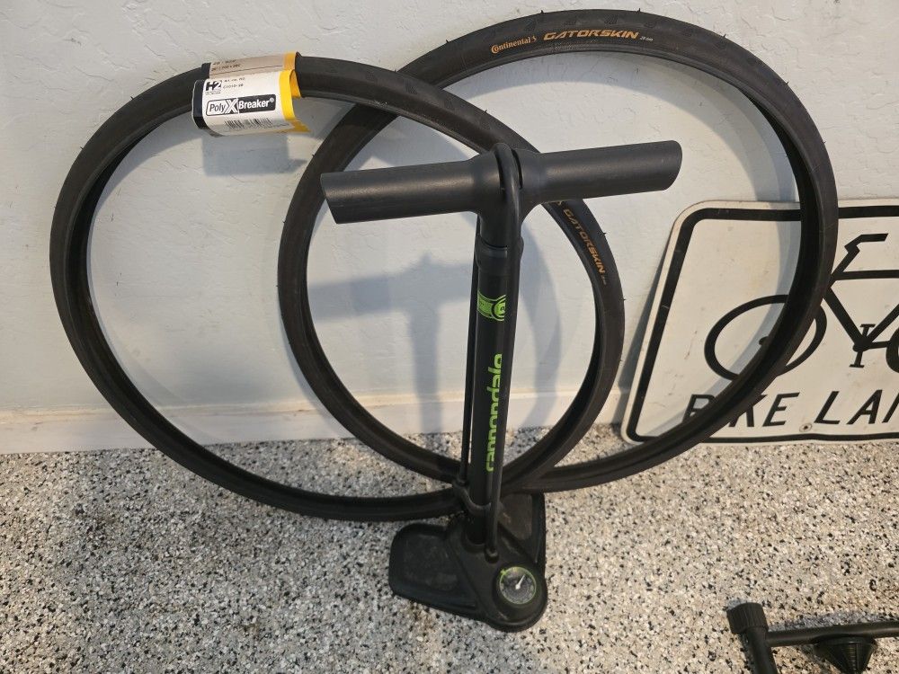 π₯π²π₯2 Brand NewContinental Gatorskin Folding Tires 700x28c(FREE PUMP)π₯π²π₯