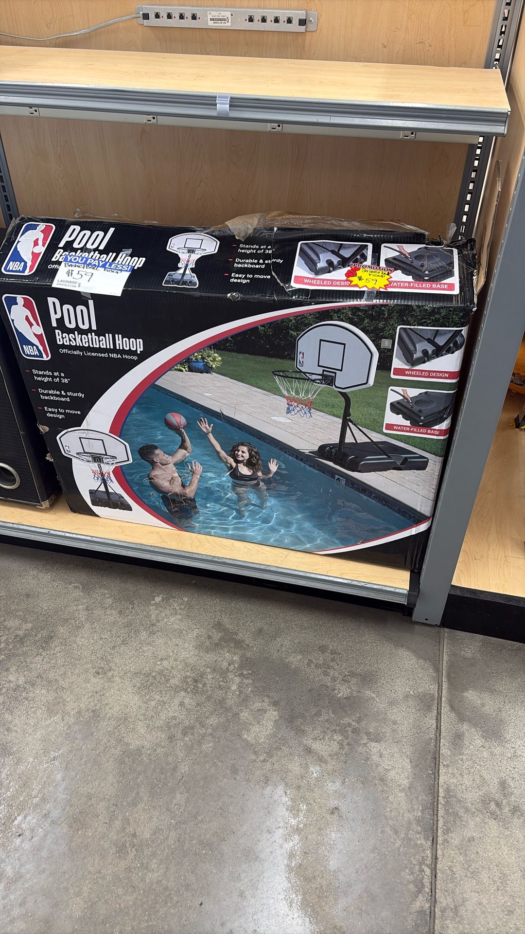 Pool Basketball Hoop
