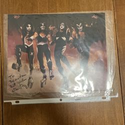 KISS Art Print Signed By Ken Kelly