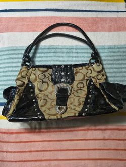 GUESS Monogram Shoulder Bag Y2K-era