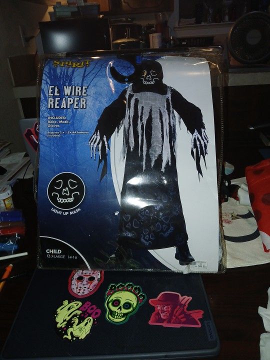 El Wire Reaper Halloween Costume 
