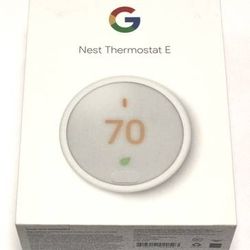 Google Nest Thermostat E