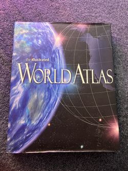 World Atlas Illustrated - Good Condition!