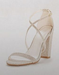 David bridal high heels